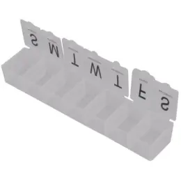 Weekly Pill Box Display Open